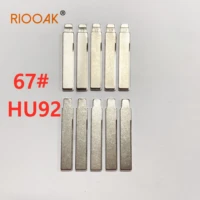 riooak hu92 67 remote key blade for bmw cas3cas4 e36 e39 e38 e63 e83 e53 f10 f20 f30 1 2 3 5 7 series x5 x6 no 67 key blank