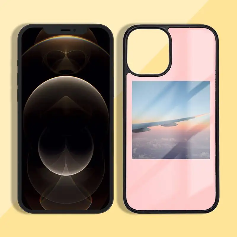 

Pink Aesthetics songs lyrics Aesthetic Phone Case Silicone TPU+PC For iPhone 11 12 mini Pro MAX 6 7 8 Plus X XR XS