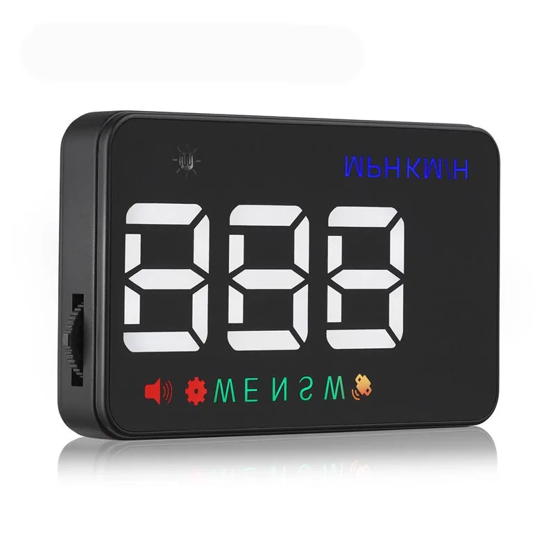 A5 HUD 3 5 дюймовый автомобильный дисплей на лобовое стекло проектор Спидометр