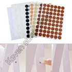 54 шт.лист, диаметр 21 мм, ПВХ самоклеящиеся наклейки, наклейка с отверстием для винтов, красивая наклейка, декоративная крышка для винтов