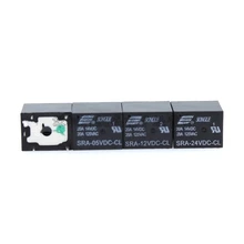 5 шт./лот реле мощности SRA 05V 12V 24VDC AL CL T74 20A 4 контакта