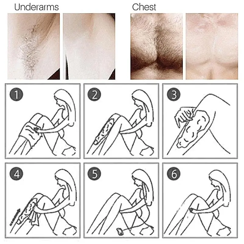 

1pc Hair Removal Cleansing Liquid Beeswax Cleansing Firming Type Hair Removal Gel Spray Natural Hair Permanent Removal C5V6