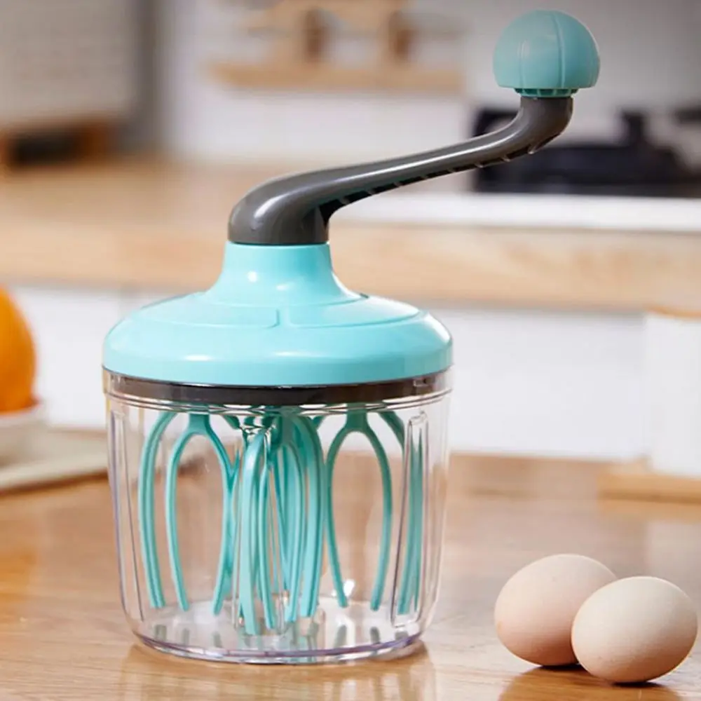 

Manual Eggbeater Mixer Hand-cranked Egg Cream Whisk Hand-held Egg Beater Stirring, Home Kitchen Baking Tool