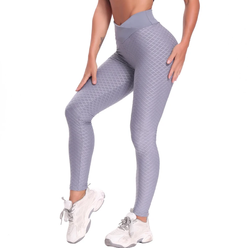 

NORMOV Solid Women Leggings Workout High Waist Push Up Polyester Jeggings Fitness Breathable Skinny Leggings Feminina