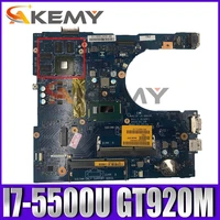 original laptop motherboard for dell inspiron 5458 5558 5758 i7 5500u sr23w gt920m mainboard cn 0vfd5v 0vfd5v aal10 la b843p