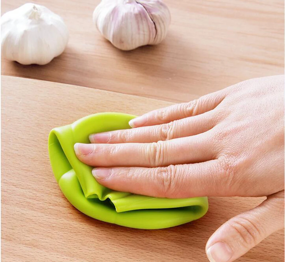 Портативный чесночный пресс чеснок овощечистка Ручной рокер измельчитель