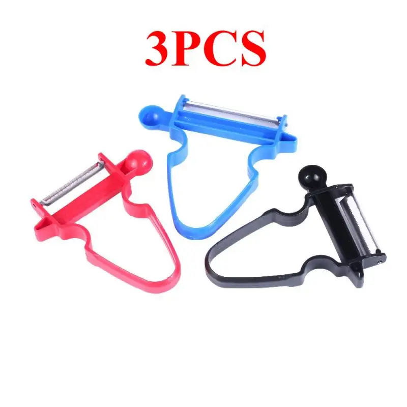 3 шт. волшебный Нержавеющая сталь Trio нож набор многофункциональный пилинг для