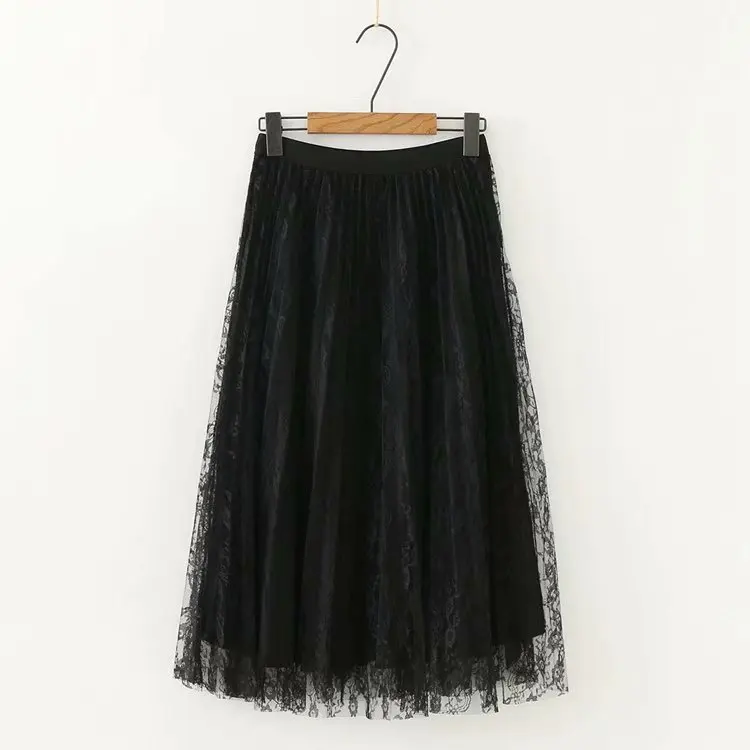 Повседневные женские юбки размера плюс осень 2019 модные с обеих сторон можно