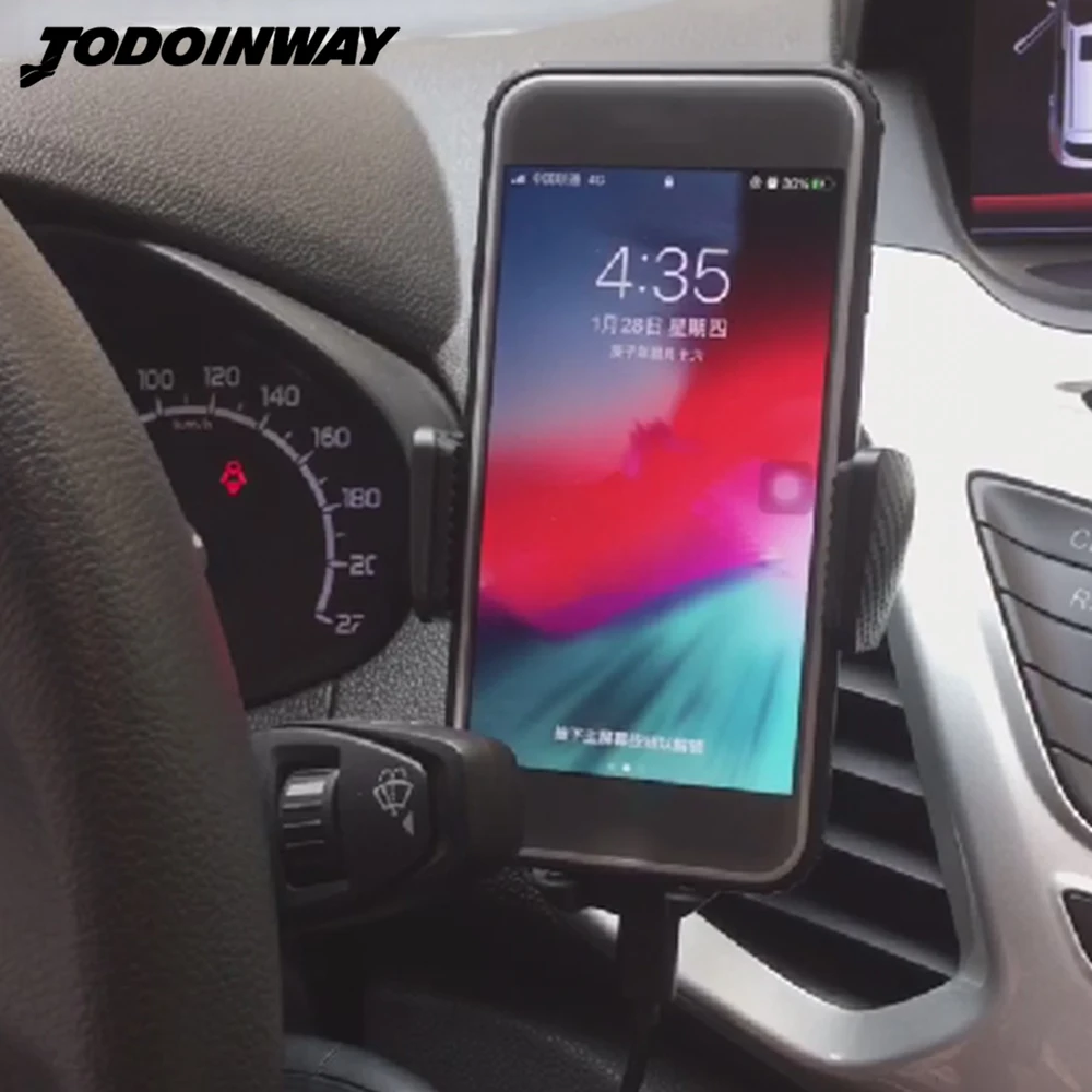 

Car wireless charger universal phone stand for Huawei P30 qi induction smart sensor fast charging pad mount suction cup holder