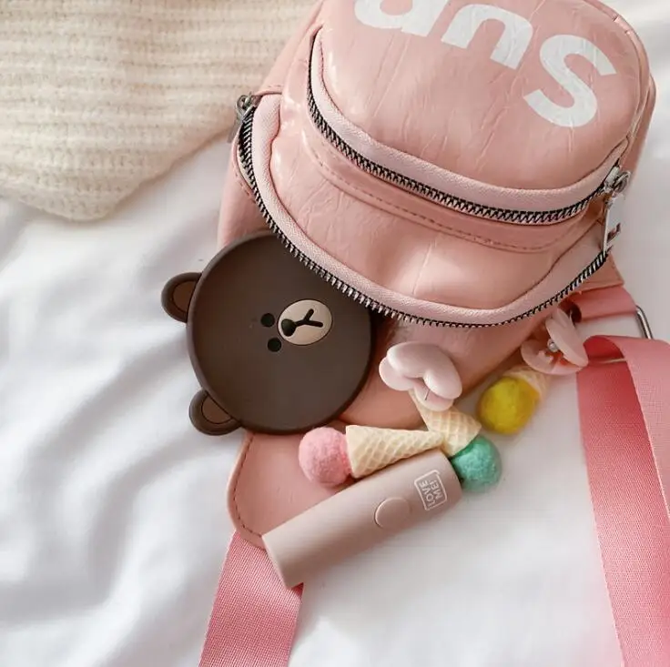 Поясная сумка для мальчиков и девочек модная поясная с карманами маленькая на