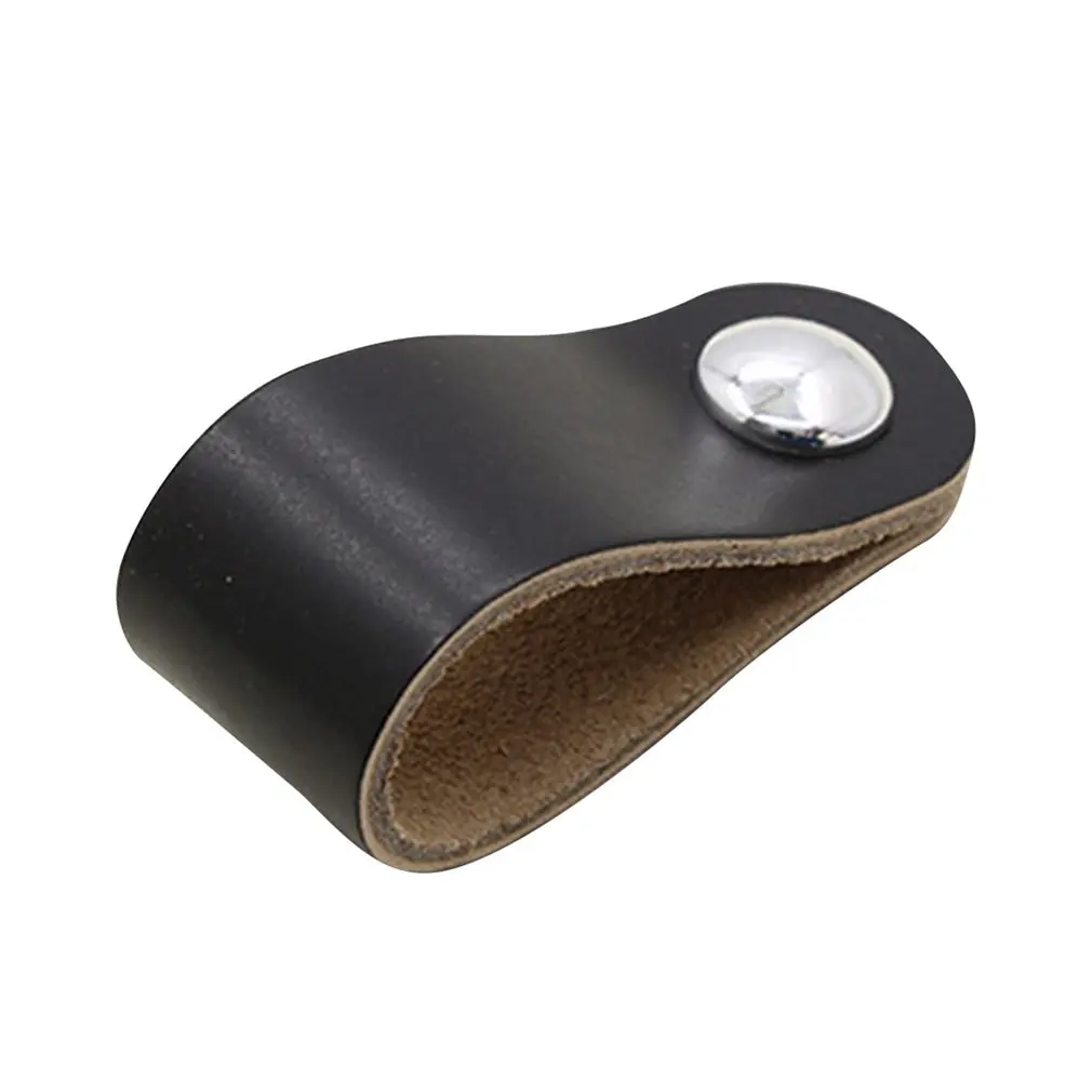 

Nordic Kitchen Handles Door Pulls Gold Wardrobe Cupboard Furniture Drawer Cabinet Knobs Artificial Leather