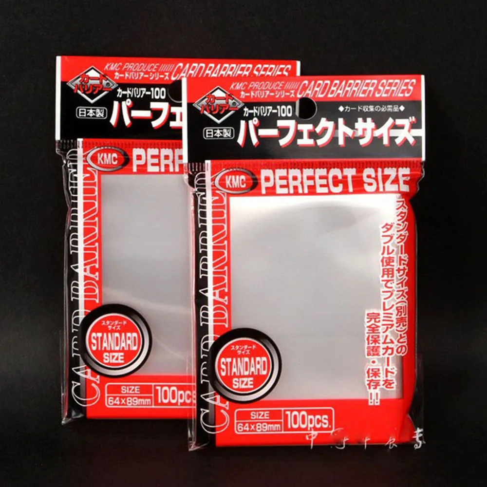 Transparent KMC Perfect Fit SLEEVES Card Barrier Board Game Cards Protector Trading Sleeve Pkm Magic | Спорт и развлечения