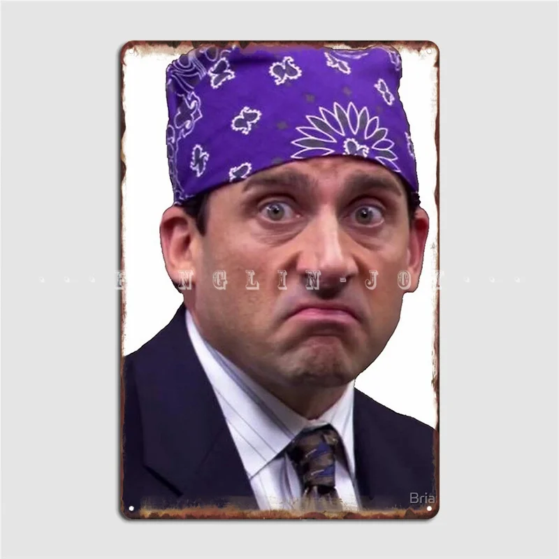 Постер Майкла Скотта из тюрьмы майка металлический плакат для клуба дома паба