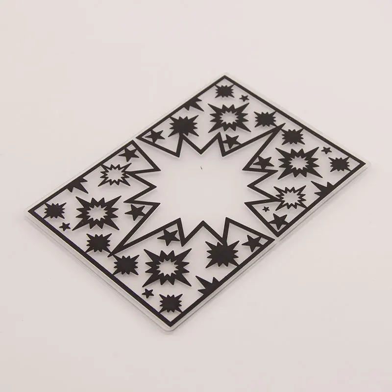 Папка для тиснения Holy light пластиковые штампы изготовления открыток скрапбукинг