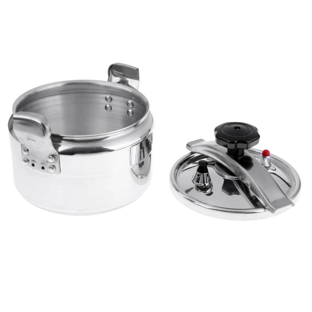 

4L Pressure Cooker Aluminum Pressure Cooker Soup Pot Metal Vegetable Pot