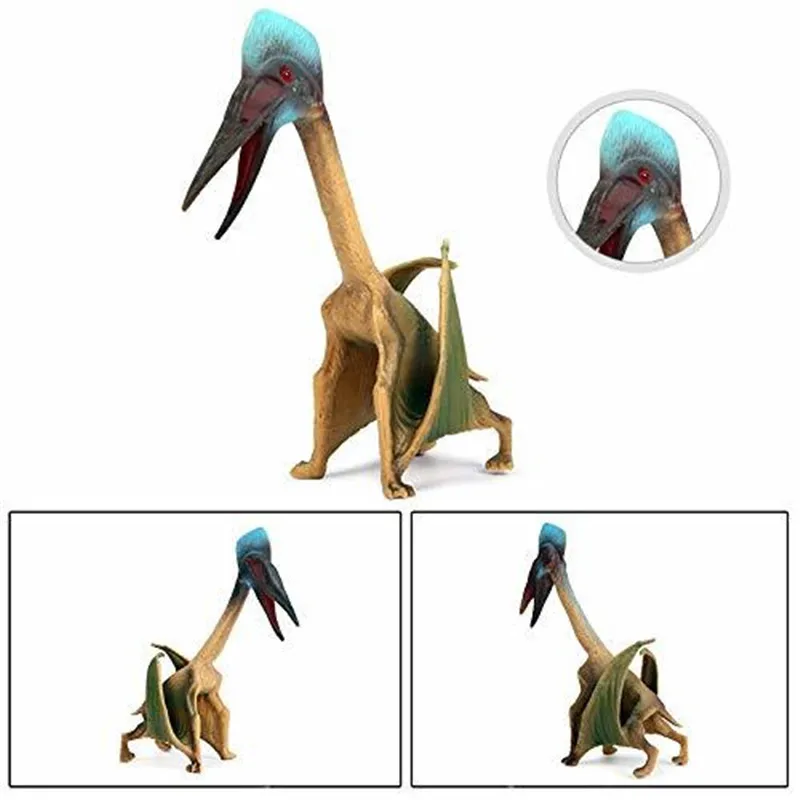 Распродажа! Экшн-фигурка птерозавра анхангуэра птеродактил с открытым ртом