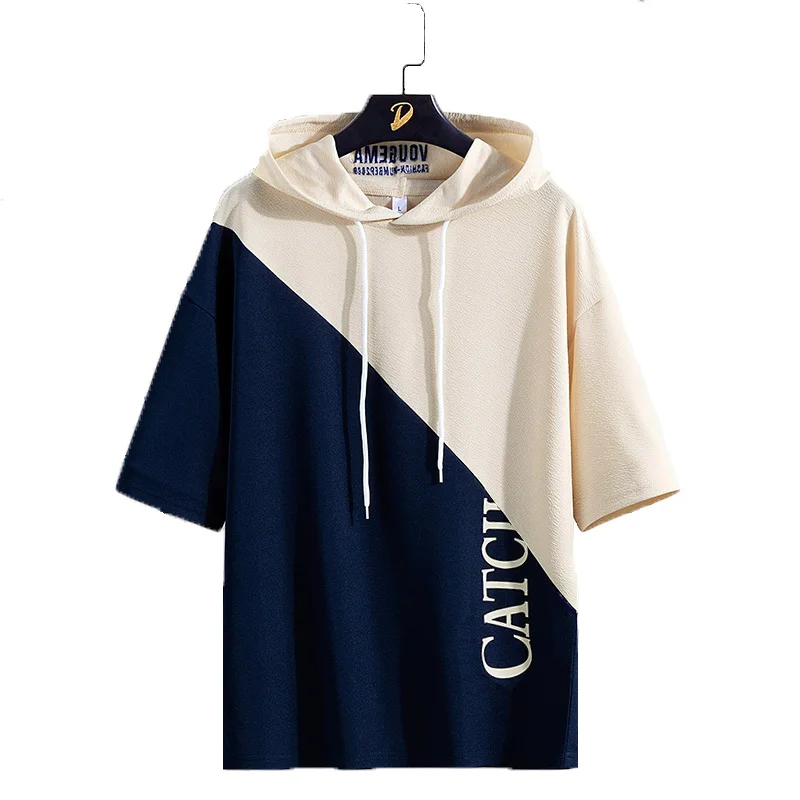 Мужская повседневная куртка Aoliwen свободная Спортивная кофта с капюшоном