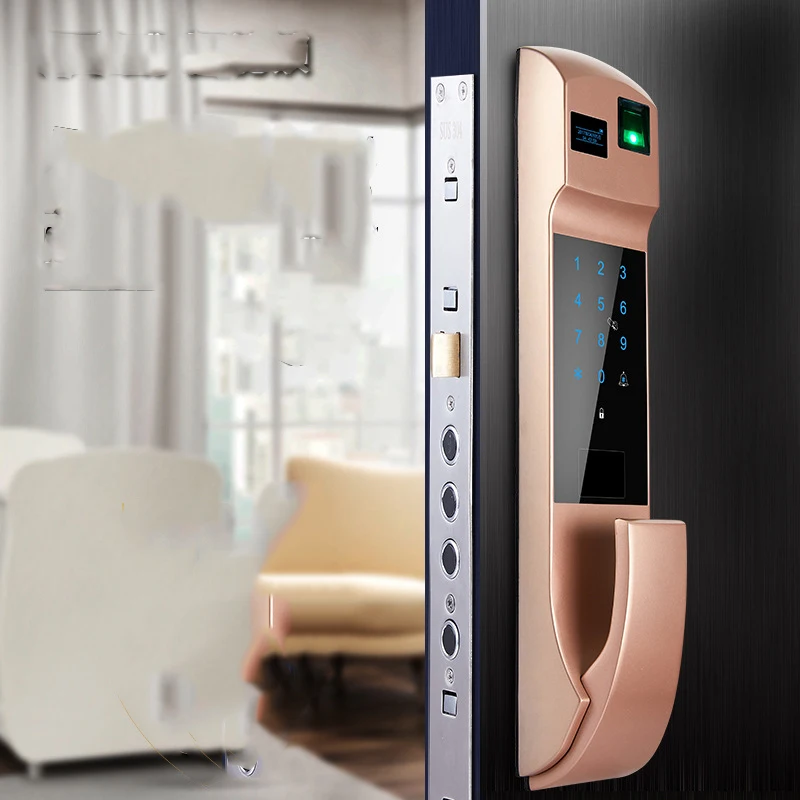 Автоматическая блокировка отпечатков пальцев замком пароля биометрический