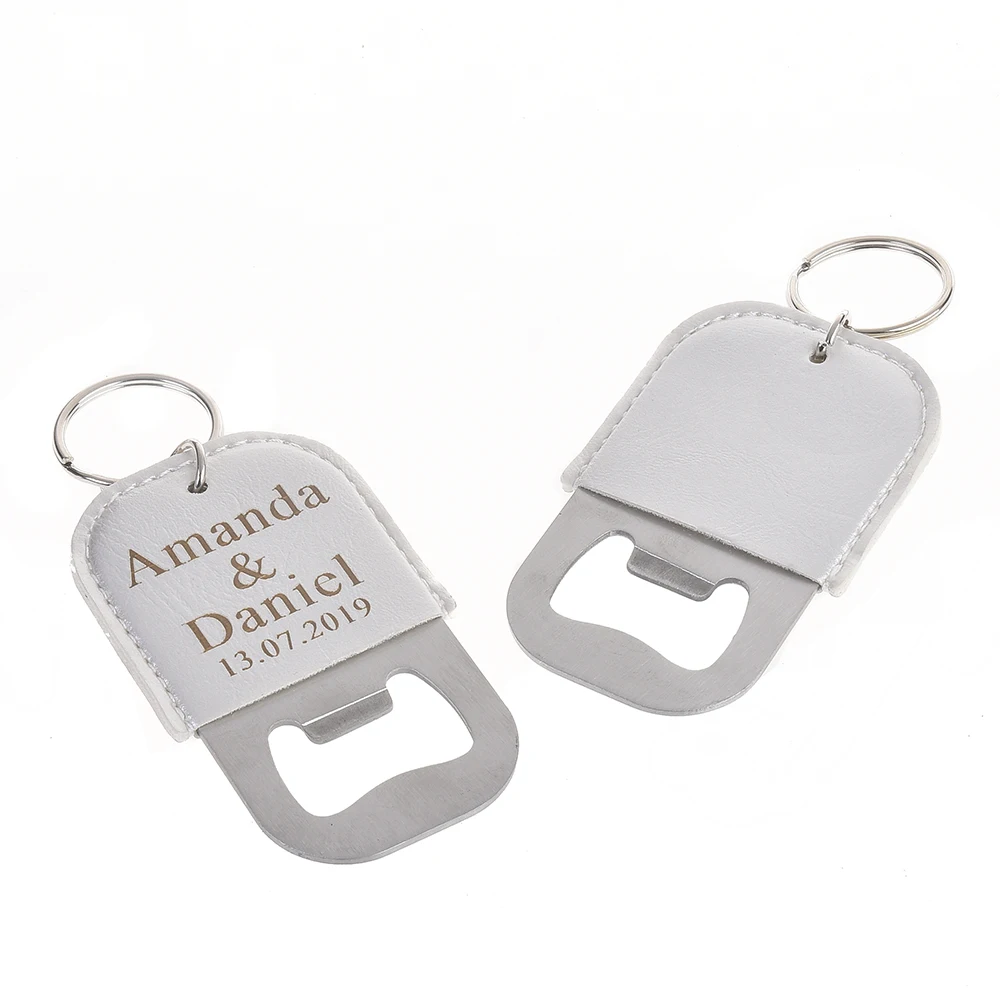 30 шт. Открывашки для ключей из нержавеющей стали и кожи | Дом сад