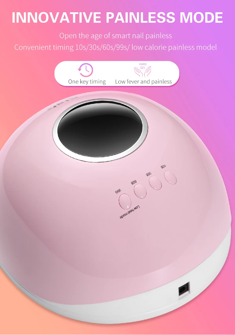 ROHWXY 72 W Сушилка для ногтей УФ-светодиодные лампы ногтей для маникюра USB лед лампы ногтей средство для быстрого высыхания все Гель-лак Гибридный Лаки