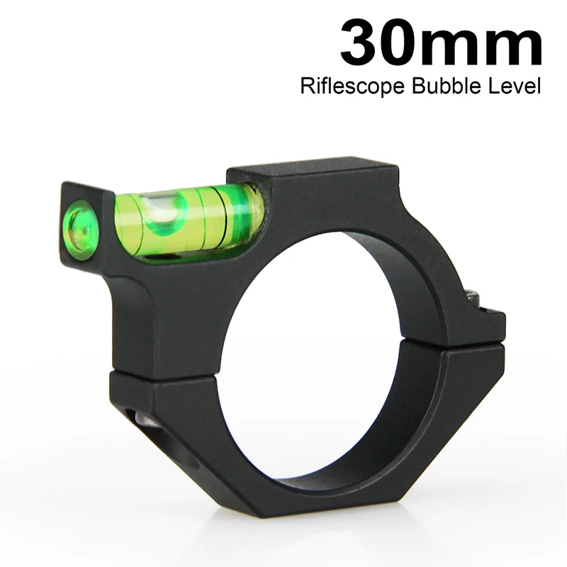 30mm ring PPT пузырьковый уровень страйкбол оружие, ружье прицела для 11 мм планка Вивера 25/30 мм винтовочный прицел CB-1 - Цвет: 30mm ring