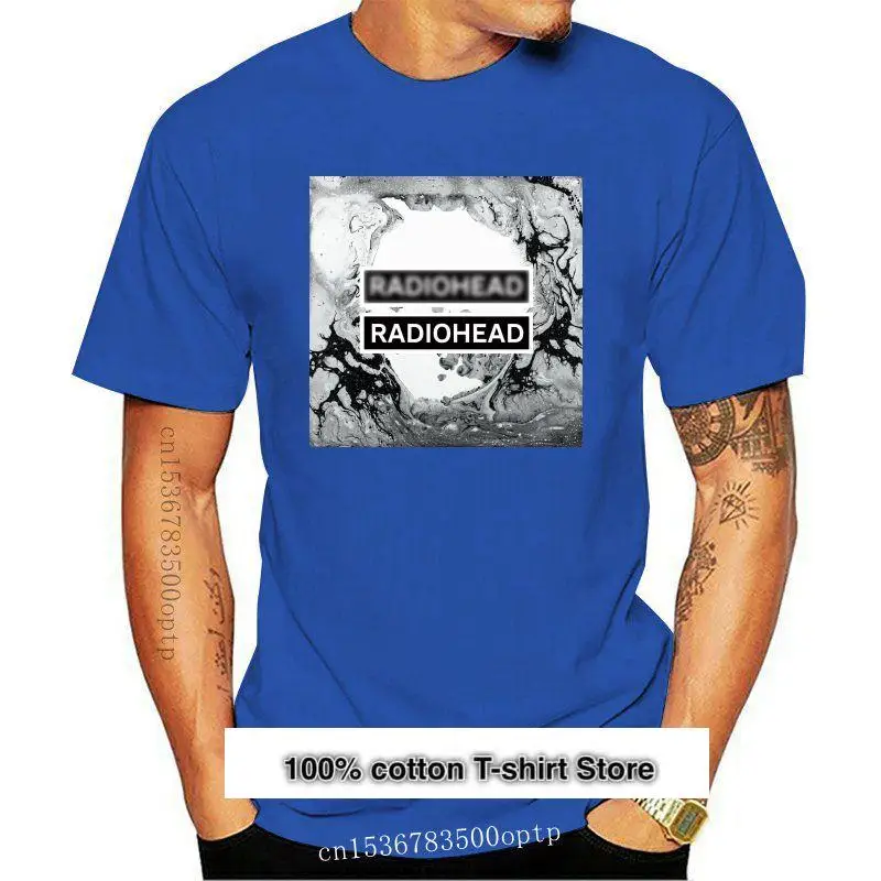 

Радио-head Tour 2018 logotipo de la Band de The Rock de los hombres, черная камуфляжная рубашка S, M, L, XL, 2XL 3XL