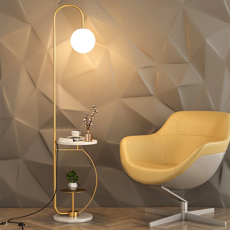

Modern Minimalist Led Floor Lamp Living Room Home Decor Sofa Corner Standing Light Nordic Indoor Lighting Bedroom Bedside Lamp