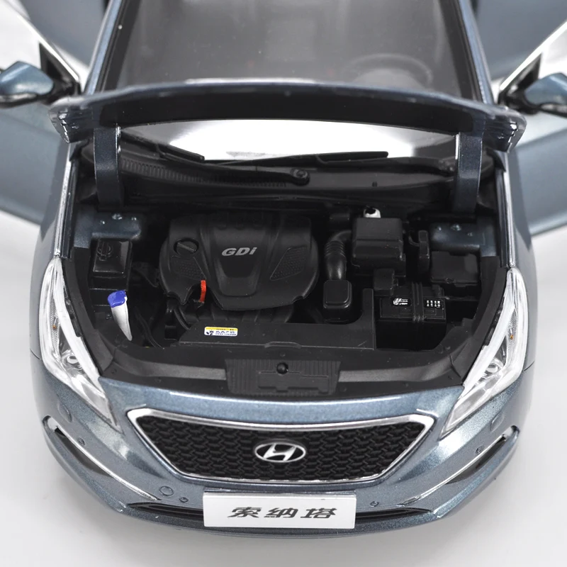 1:18 HYUNDAI 9th Sonata сплав модель автомобиля статические высокой моделирования металлические модельные автомобили с оригинальной коробкой