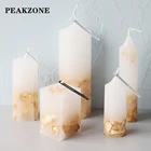 Набор для самостоятельного изготовления свечи PEAKZONE, набор для самостоятельного изготовления мыла, золотой фольги, воска, материалов ручной работы для изготовления формы свечей, украшения