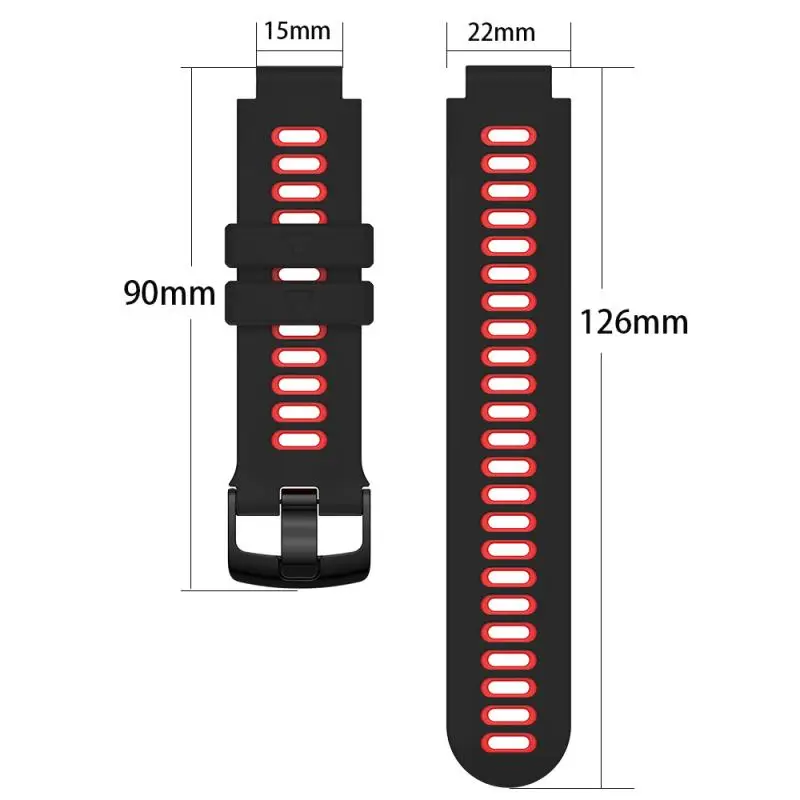2 Цвет браслет для наручных часов Garmin Forerunner 735XT 735/220/230/235/620/630 Смарт-часы мягкий