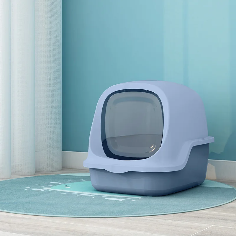 Роскошная мебель для кошачьего туалета очень большой комнатный полузакрытый