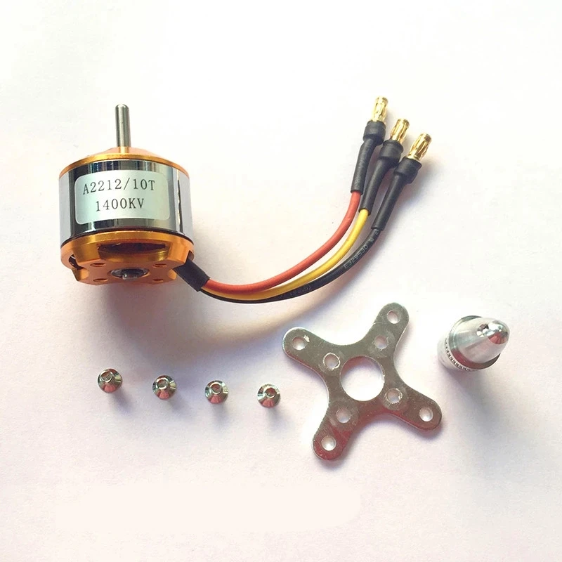 

1Pcs A2212 Borstelloze Motor 930KV 1000/1400/1800/2200/2450/2700KV Voor Rc Vliegtuigen vliegtuig Multi-Copter Brushless Outrunne