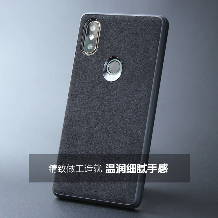 Итальянский замшевый кожаный чехол для Xiaomi Mi Mix 2s 3 роскошные чехлы телефонов Mix2s