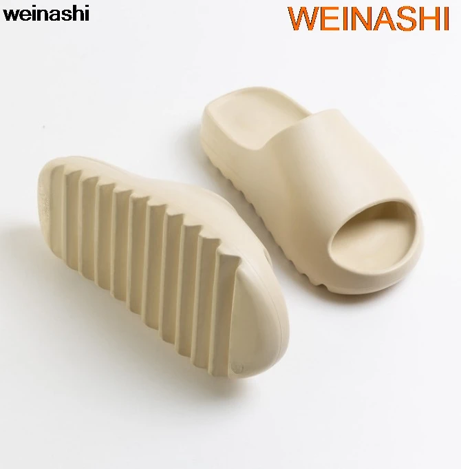 

Men and Women Slippers Summer Thicken Solid Color Home Indoor Shoes Eva Non-slip Beach Slides Bathroom Shoes Shower Slippers