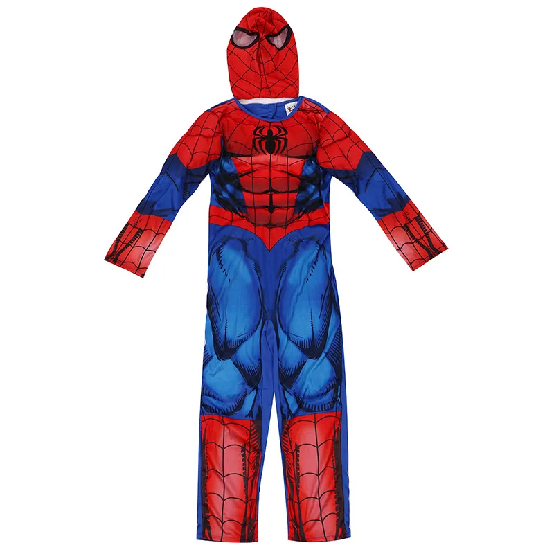 JEMMALEONG Superhero Avengers Ultimate Spiderman Cosplay Costume For Kids Boys Halloween Carnival Performance Party Show |