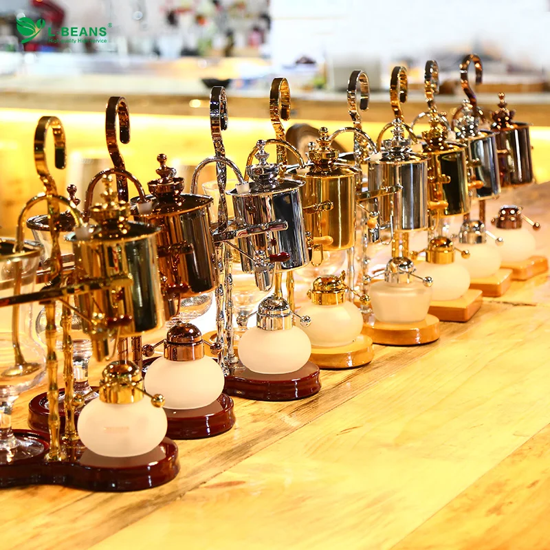 Кофейник из Бельгии сифон Алкогольная лампа королевская шлифовальная машина |