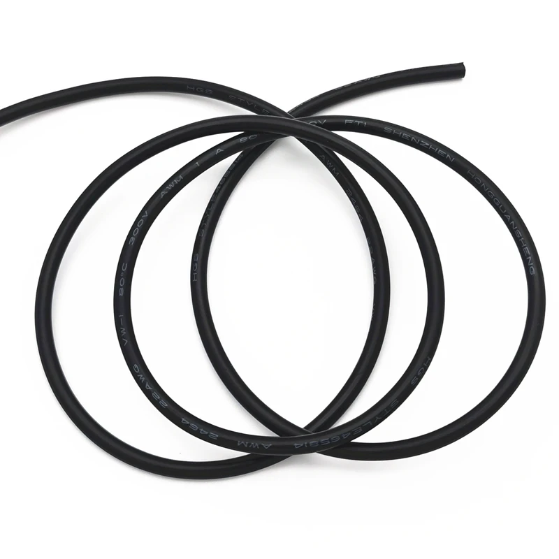 Провод с покрытием UL2464 1 м 22 AWG канальный аудиопровод 2 3 4 5 6 7 8 9 10 ядер