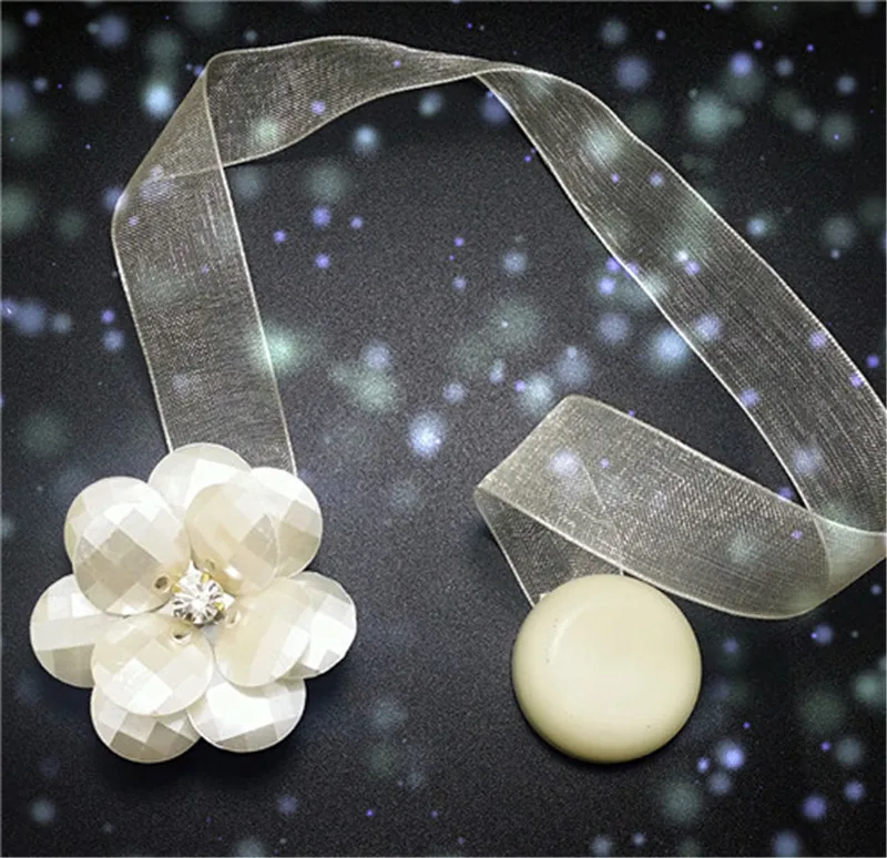 Цветок Форма подхват для штор магнитные пряжки Аксессуары штор|curtain accessories|curtains