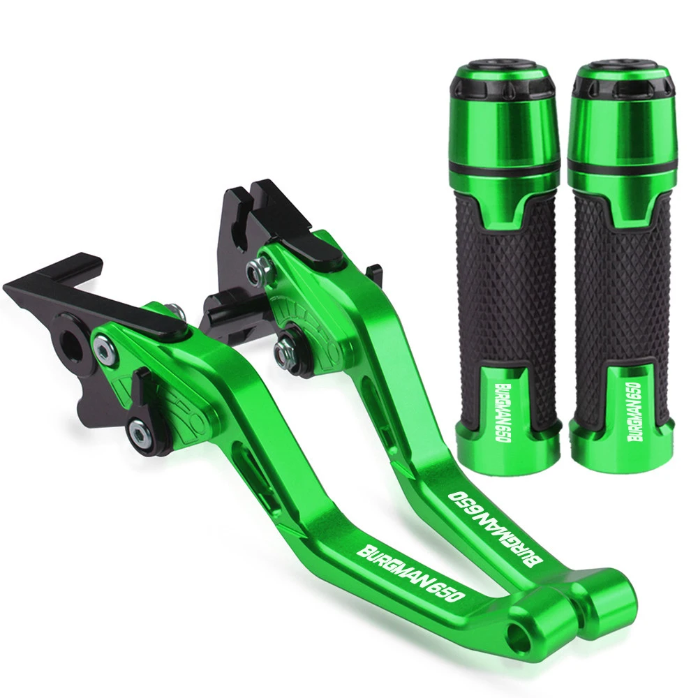 

For CFMOTO BURGMAN 650 2003-2018 2013 2014 2015 Motorcycle aluminum Accessories Handle Grips Handlebar Short Brake Clutch Lever