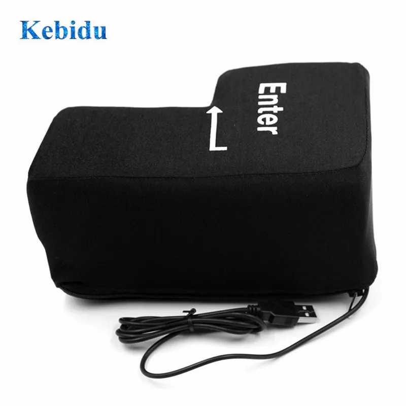 Большой Usb ключ KEBIDU с кнопкой ввода компьютерная подушка на вентиляционное