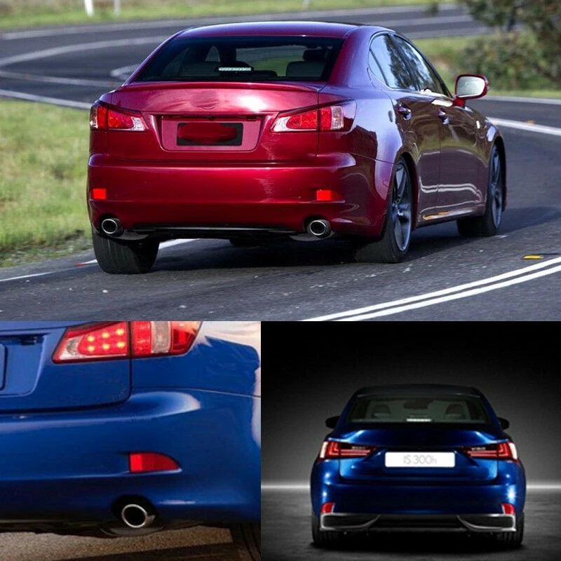 2 предмета в комплекте красный объектив светодиодный задний бампер стоп