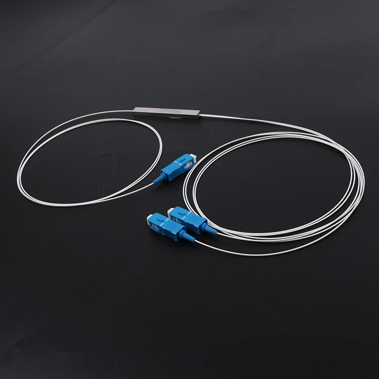 10 шт. 1X2 FTTH мини-трубчатый ПЛК-сплиттер 1x2 оптический