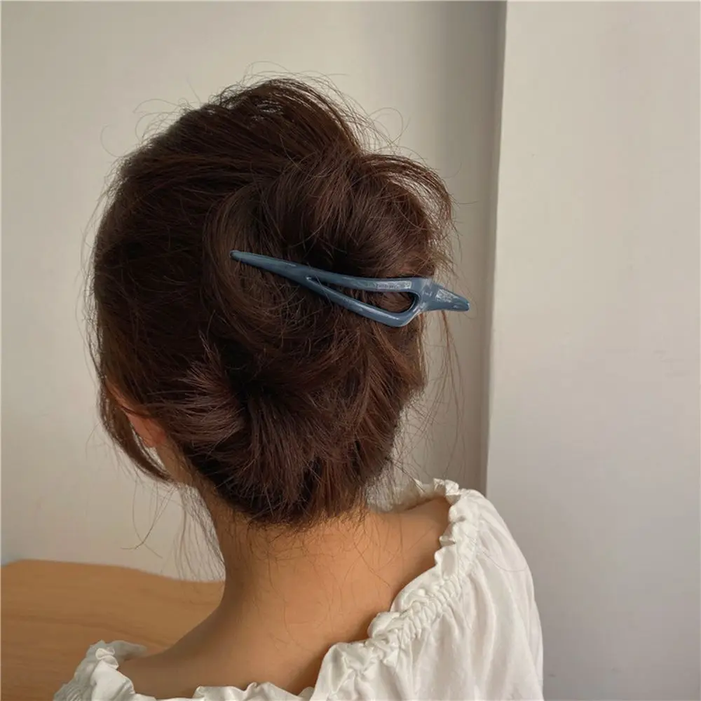 

Темпераментная цветная Заколка-Утконос Morandi большого размера, Шпилька для волос, женская заколка для волос, аксессуары для укладки волос дл...