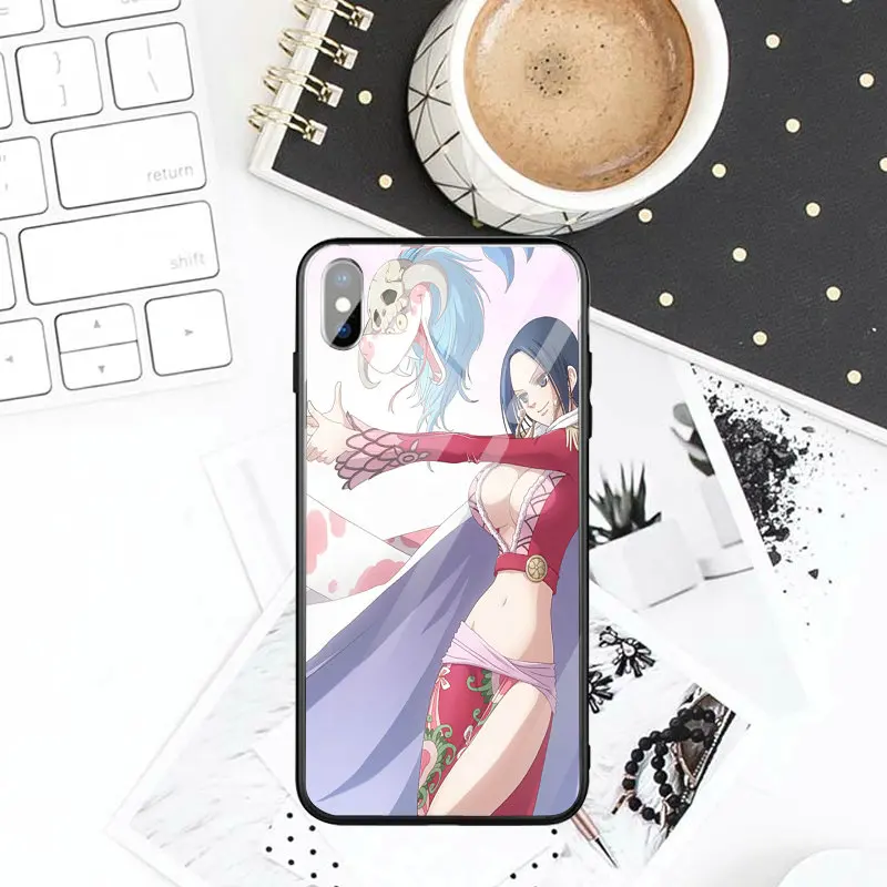 Чехол для iPhone 8 7 6 6S Plus X XR XS Max 10 Жесткий из закаленного стекла зеркальные Чехлы