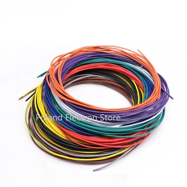 UL1015 электронный провод 24AWG OD 2 мм с ПВХ изоляцией из бескислородной меди луженая