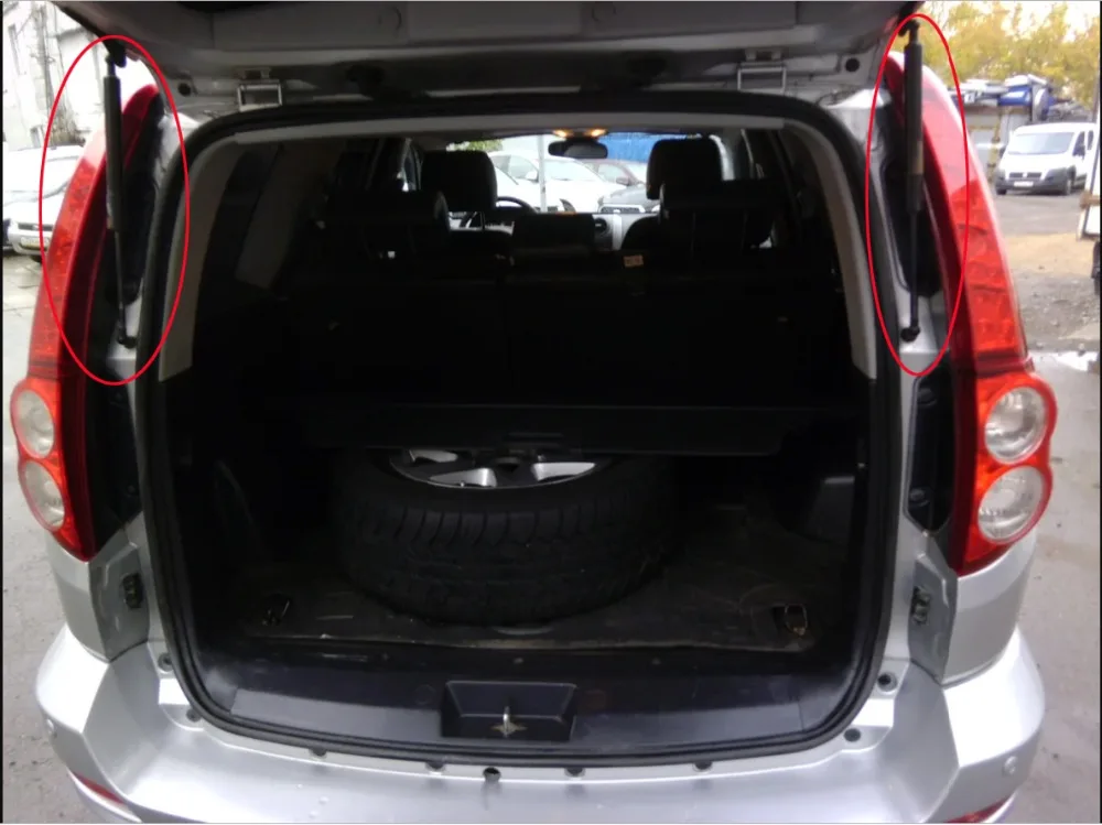 Для Great Wall Haval/Hover H3 H5 X200 2005-2012 2X подъем поддерживает ударные газовые стойки Весна 388 мм задний багажник багажника заслонка