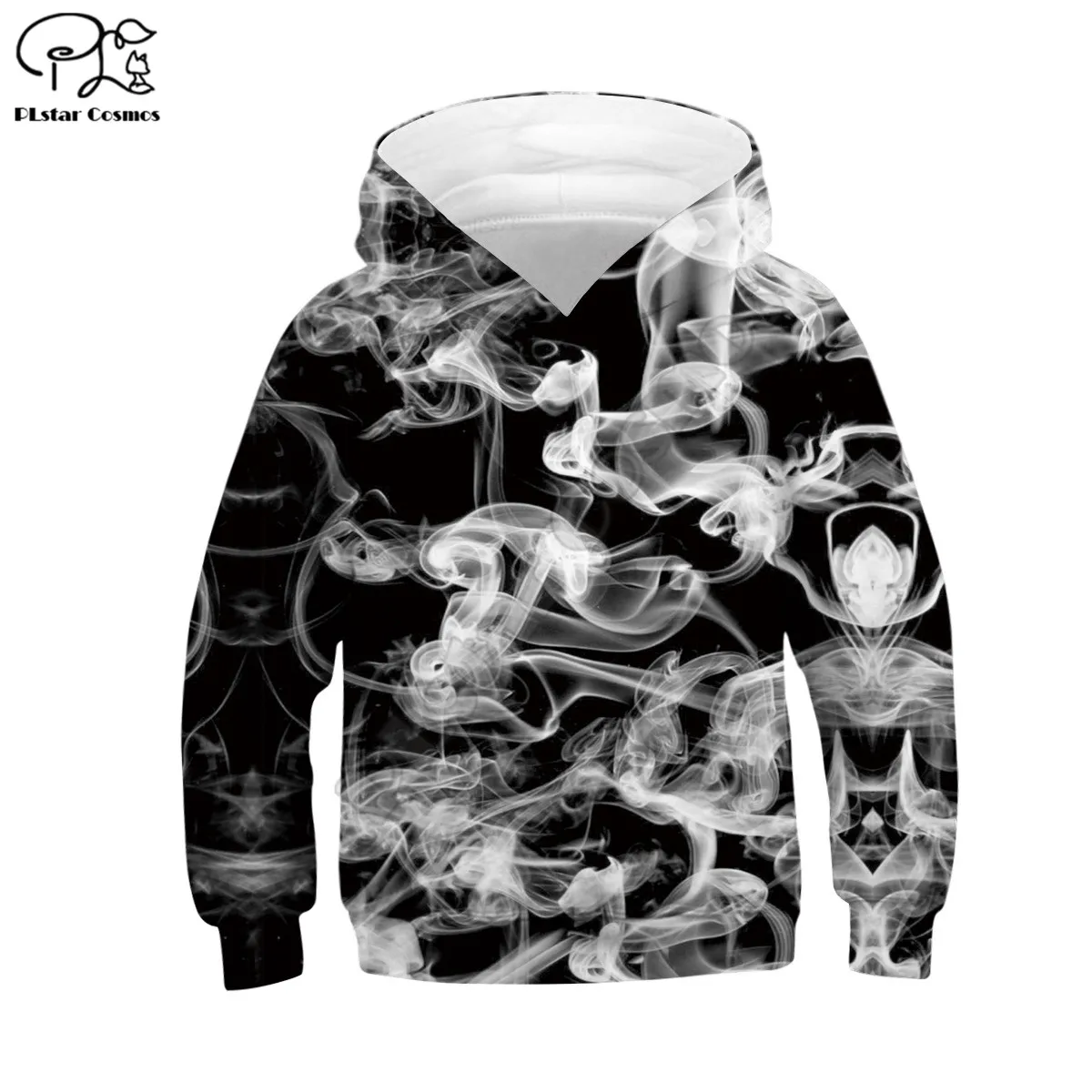 Sudadera con capucha y estampado psicod&eacute;lico para ni&ntilde;os, ropa infantil con estampado de dibujos animados en 3d, con estampado de pel&iacute;culas de dibujos animados, estilo 4-0