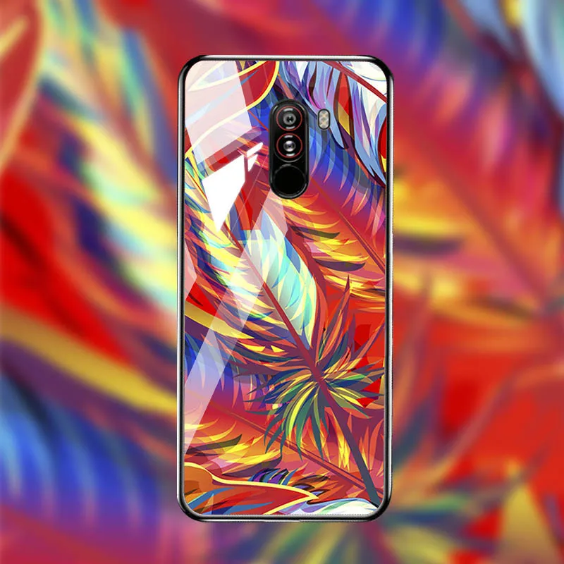 M009 Чехол из закаленного стекла для Xiaomi mi 8 9 SE 9T A3 чехол s Star Space Coque для Xiao mi Pocophone F1 mi x 2S Red mi Note 7 8 Pro - Цвет: M009