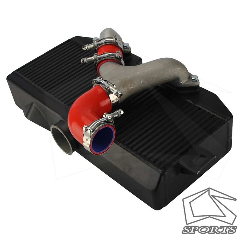 Вертикальный интеркулер с верхним креплением подходит для S * Ubar 02 07 WRX STI EJ20 EJ25 GD