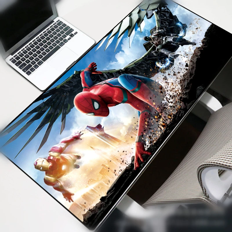 

Avengers Large Size Mouse pad Gamer 70x30cm Cartoon Skid Locking Edge Durable Mousepad Notebook Office Mat Desk mat Portable